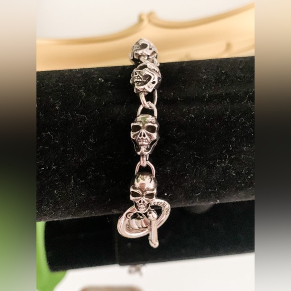 925 Sterling Silver ๐ Toggle Bracelet - Picture 2 of 7